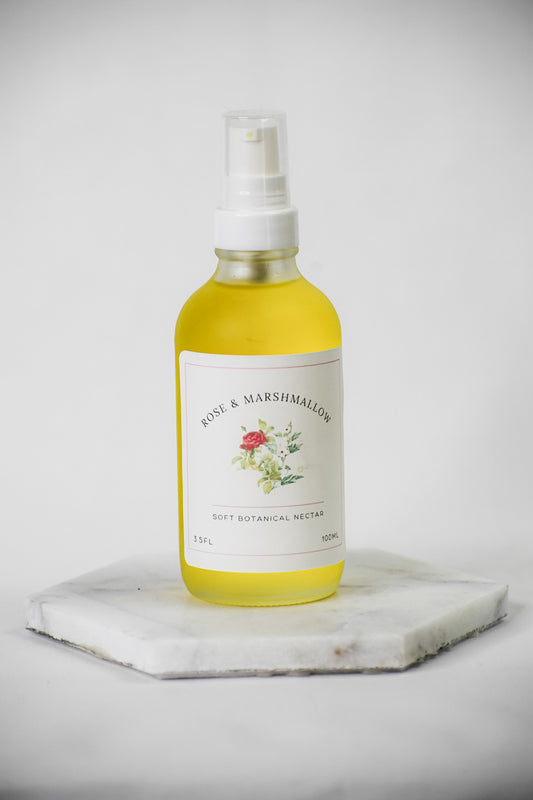 Rose + Marshmallow Root | Enchanted Botanical Nectar